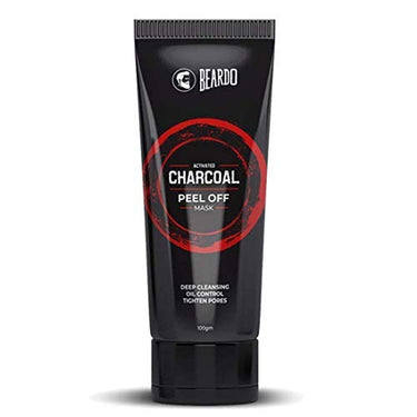 BEARDO Activated Charcoal Peel Off Mask, 100g (100gm) and Streax Hair Serum, 100ml